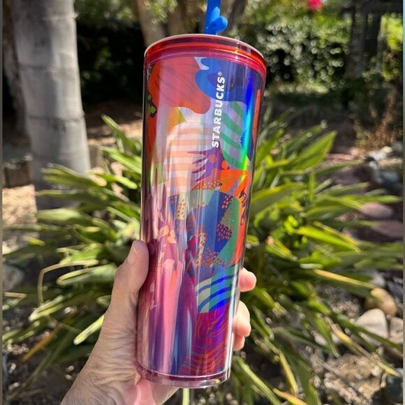 STARBUCKS 2024 SUMMER COLLECTIBLE BUTTERFLY SILICONE STRAW TOPPER PSYCHE… - Picture 7 of 9